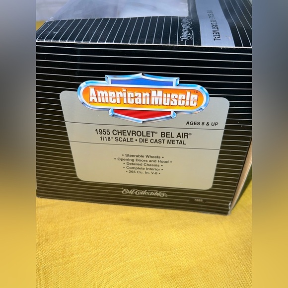 Collector’s Edition 1955 Chevrolet Bel Air 1:18 Limited Edition 1 of 2500 ERTL - Picture 9 of 10